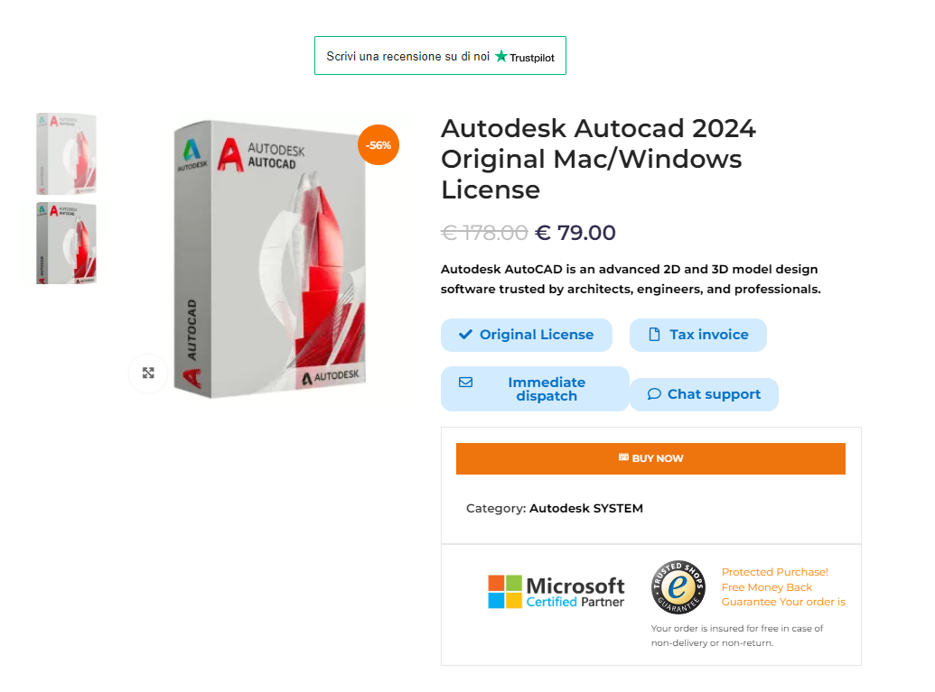 Prezzo AutoCAD 2024 Prezzo AutoCAD 2024