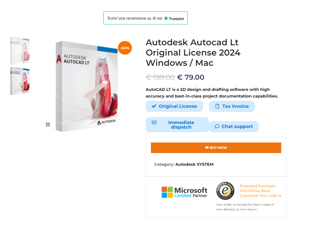 Prezzo AutoCAD 2024 Prezzo AutoCAD 2024