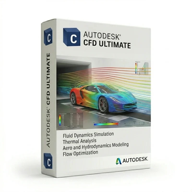 Licenza Autodesk CFD Ultimate originale 2024 2025 2026 2027 - Simulazione Fluidodinamica - Digital All Keys