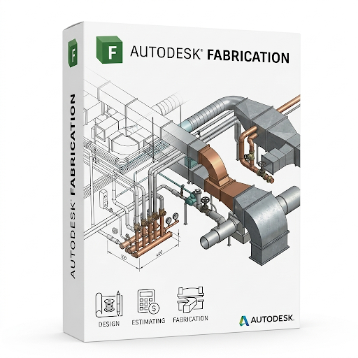Licenza Autodesk Fabrication originale 2024 2025 2026 2027 - MEP CADmep CAMduct ESTmep - Digital All Keys
